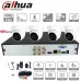 DAHUA kit 4 caméras audio dômes 2mpx